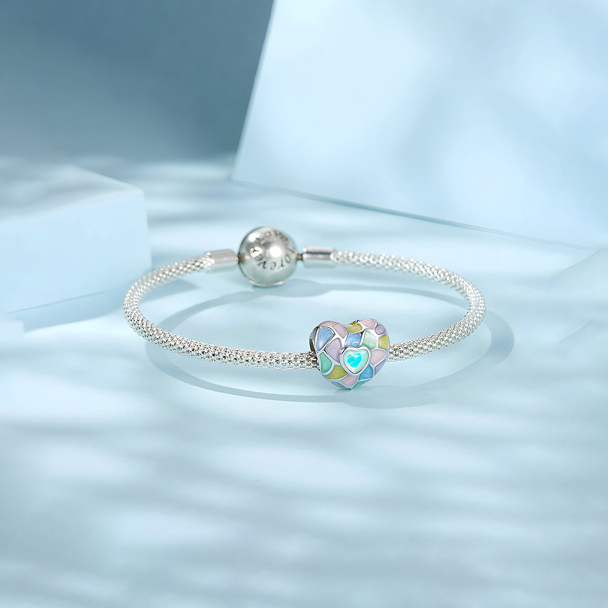 Charm de Corazón, Plata .925, Ame Glam Pop