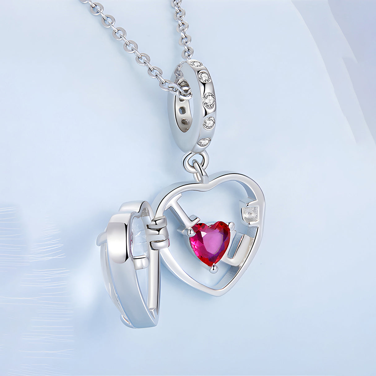 Charm de Corazón, Plata .925, Ame Glam Pop