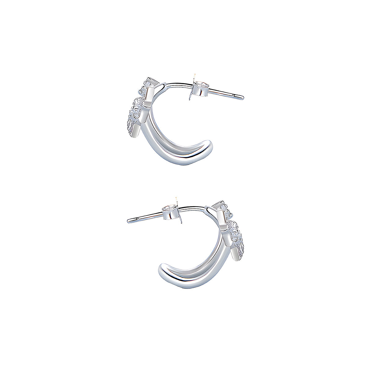 Aretes de Estrella, Plata .925, Ame Glam Pop