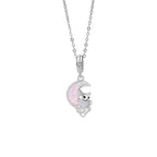 Charm de Plata .925, Frying Pan Cat, Miow
