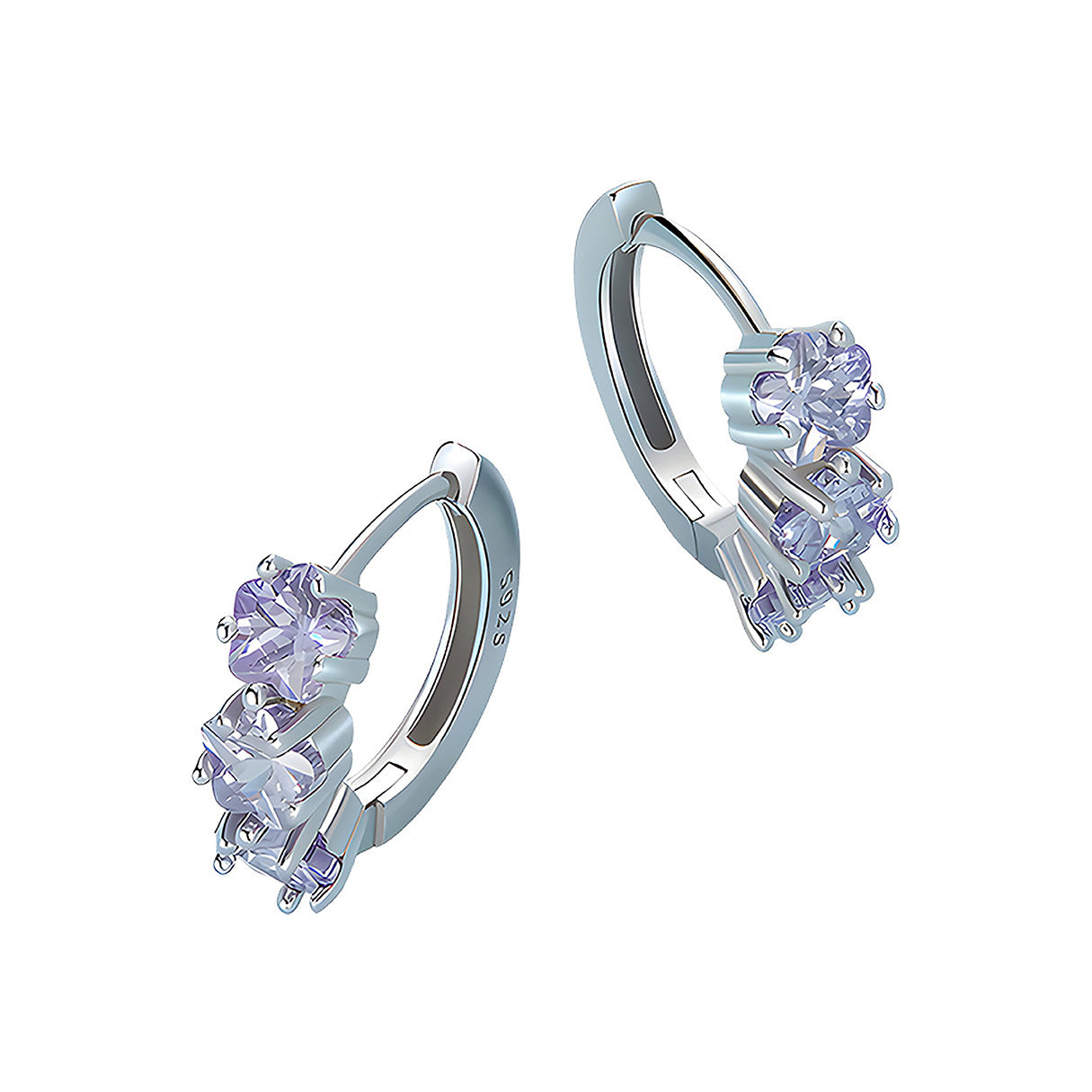 Aretes de Estrella, Plata .925, Ame Glam Pop