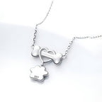 Collar de Huella, Plata .925, Ame Glam Pop