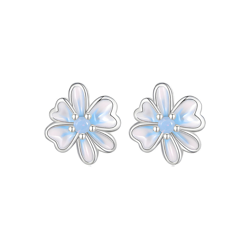 Aretes de Flor, Plata .925, Ame Glam Pop
