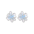 Aretes de Flor, Plata .925, Ame Glam Pop