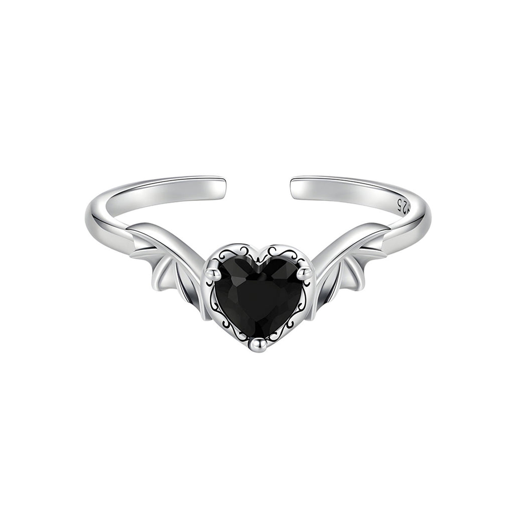Anillo de Corazón, Plata .925, Ame Glam Pop