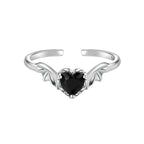 Anillo de Corazón, Plata .925, Ame Glam Pop