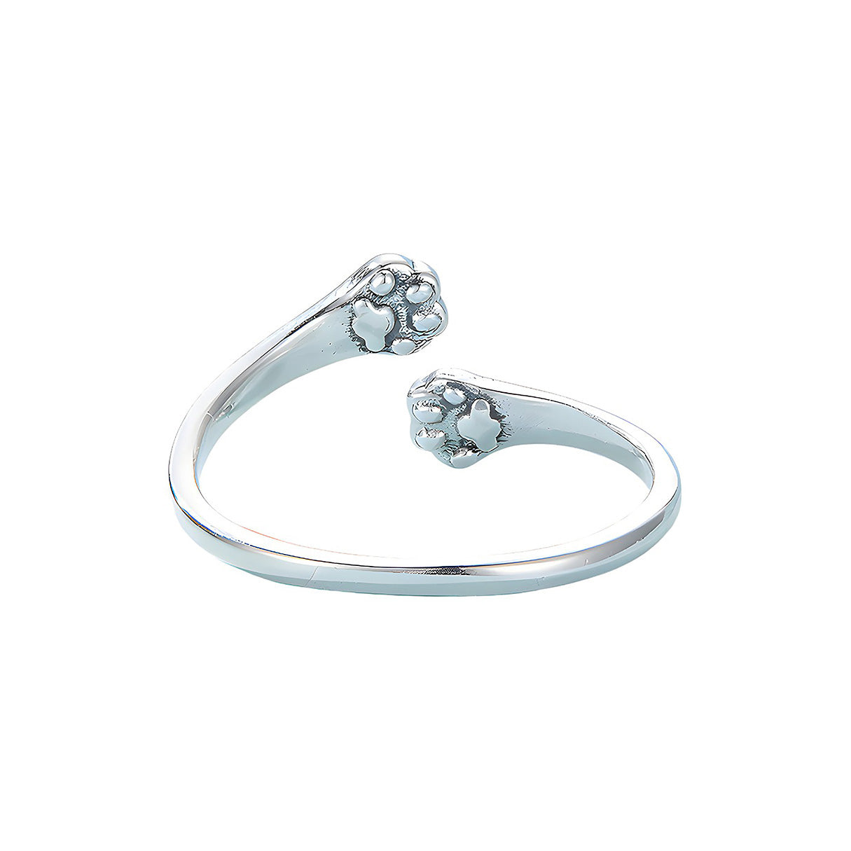 Anillo de Plata .925, Cat Paw, Miow
