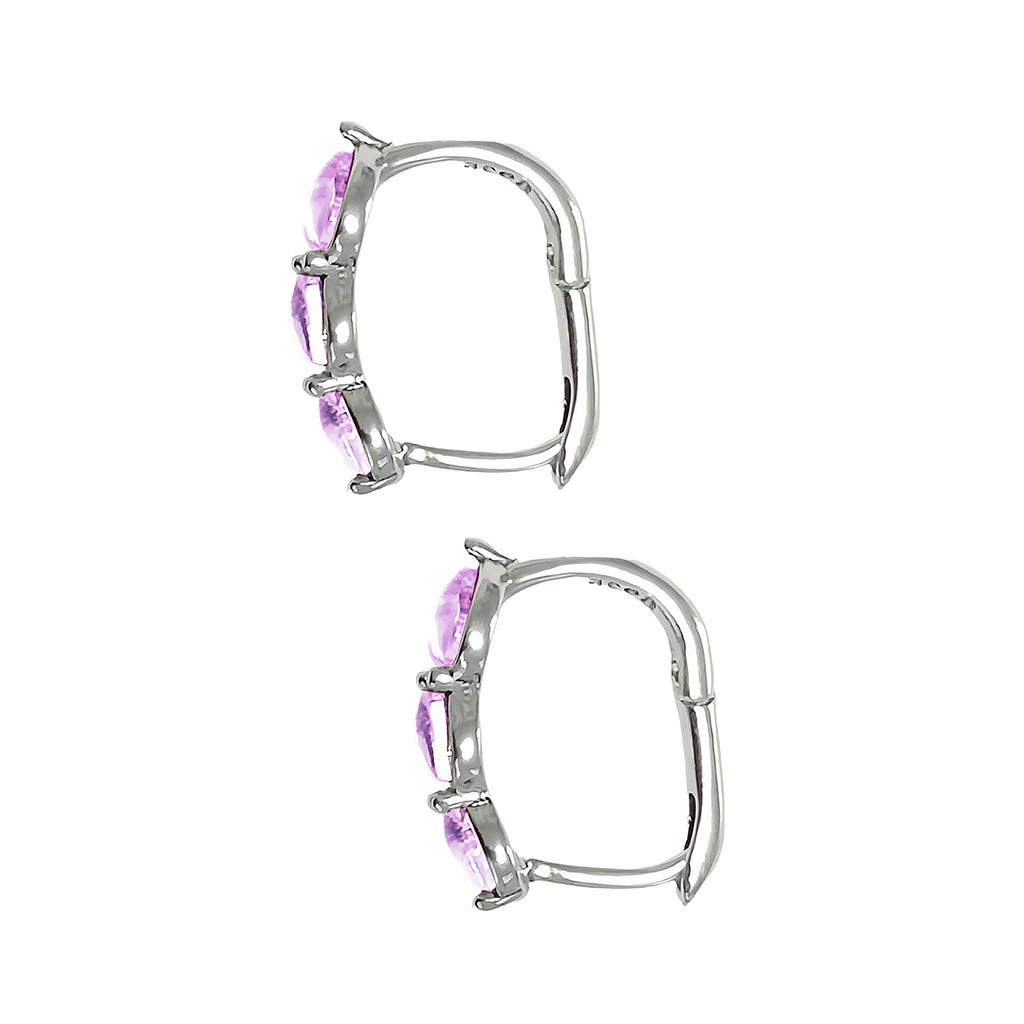 Aretes de Corazón, Plata .925, Ame Glam Pop