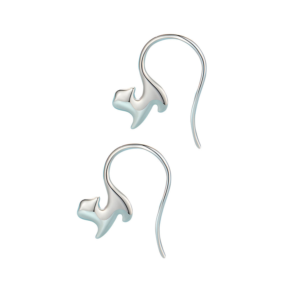 Aretes de Plata .925, Hanging Cats, Miow