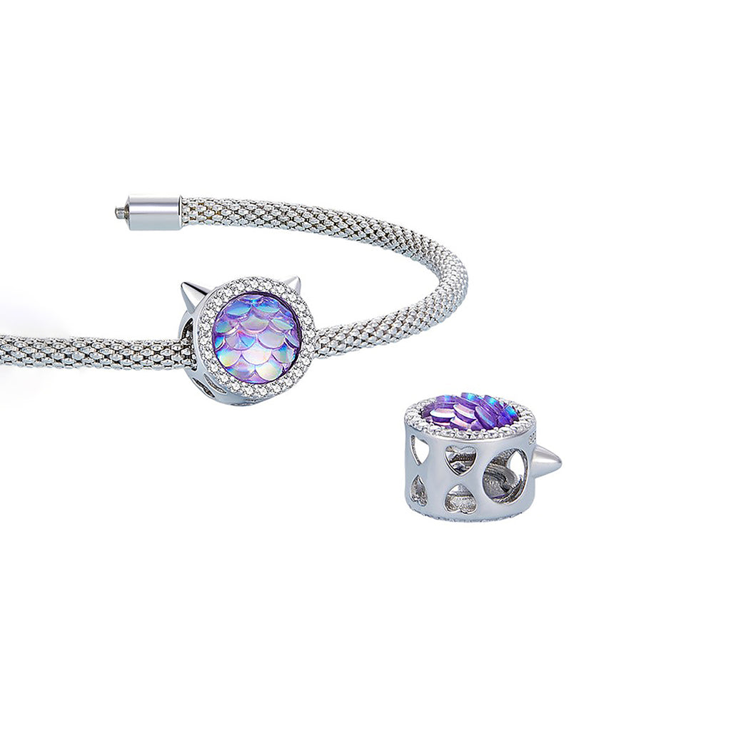 Charm de Plata .925, Mermaid Cat, Miow