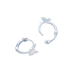 Aretes de Mariposa, Plata .925, Ame Glam Pop