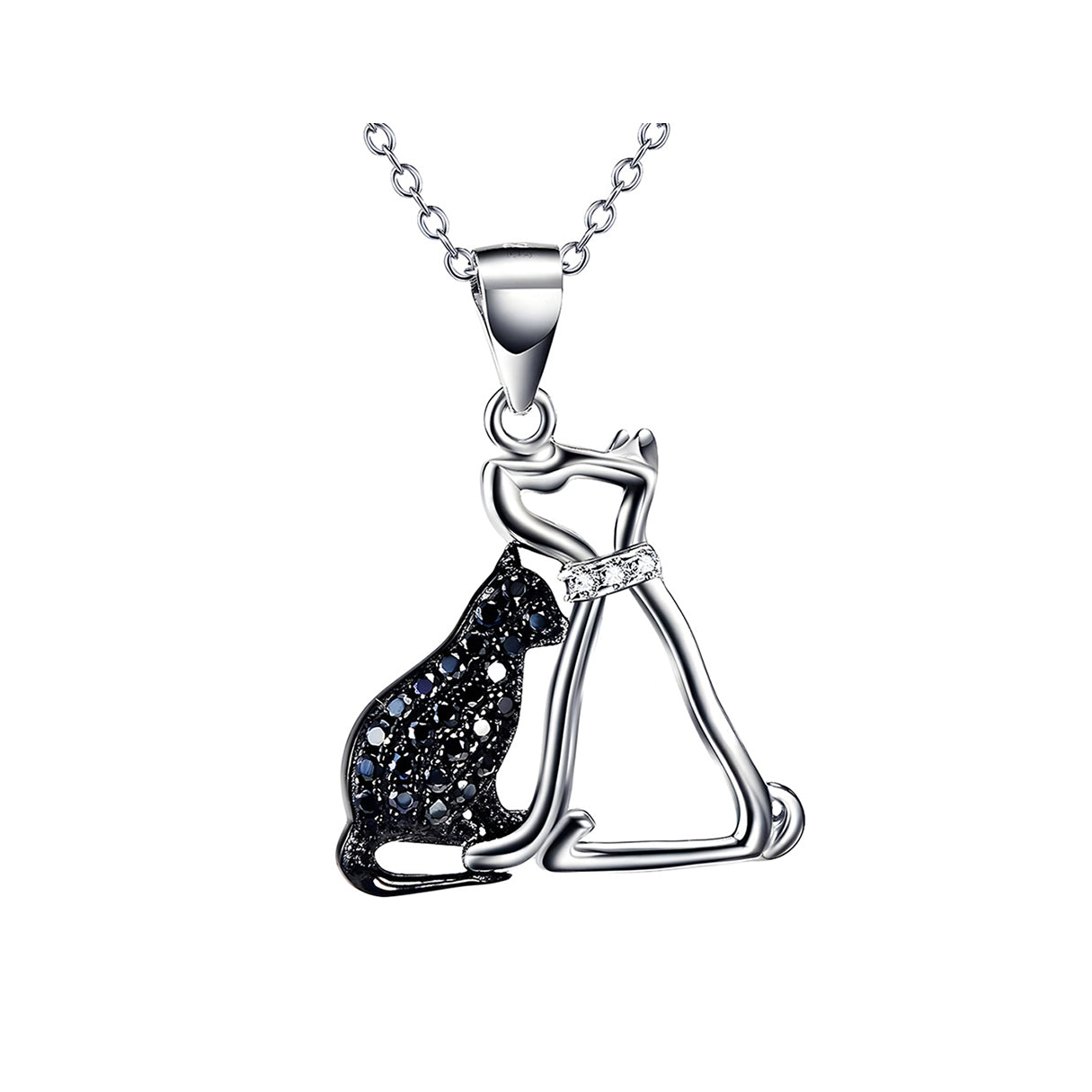 Collar de Plata .925, Dog, Miow
