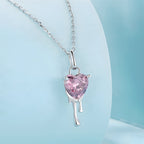 Collar de Corazón, Plata .925, Ame Glam Pop