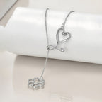 Collar de Huella, Plata .925, Ame Glam Pop