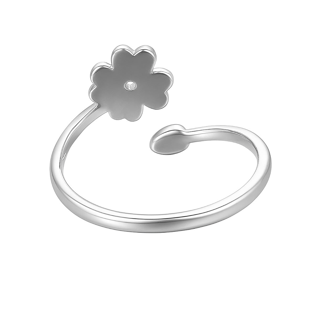 Anillo de Trébol, Plata .925, Ame Glam Pop