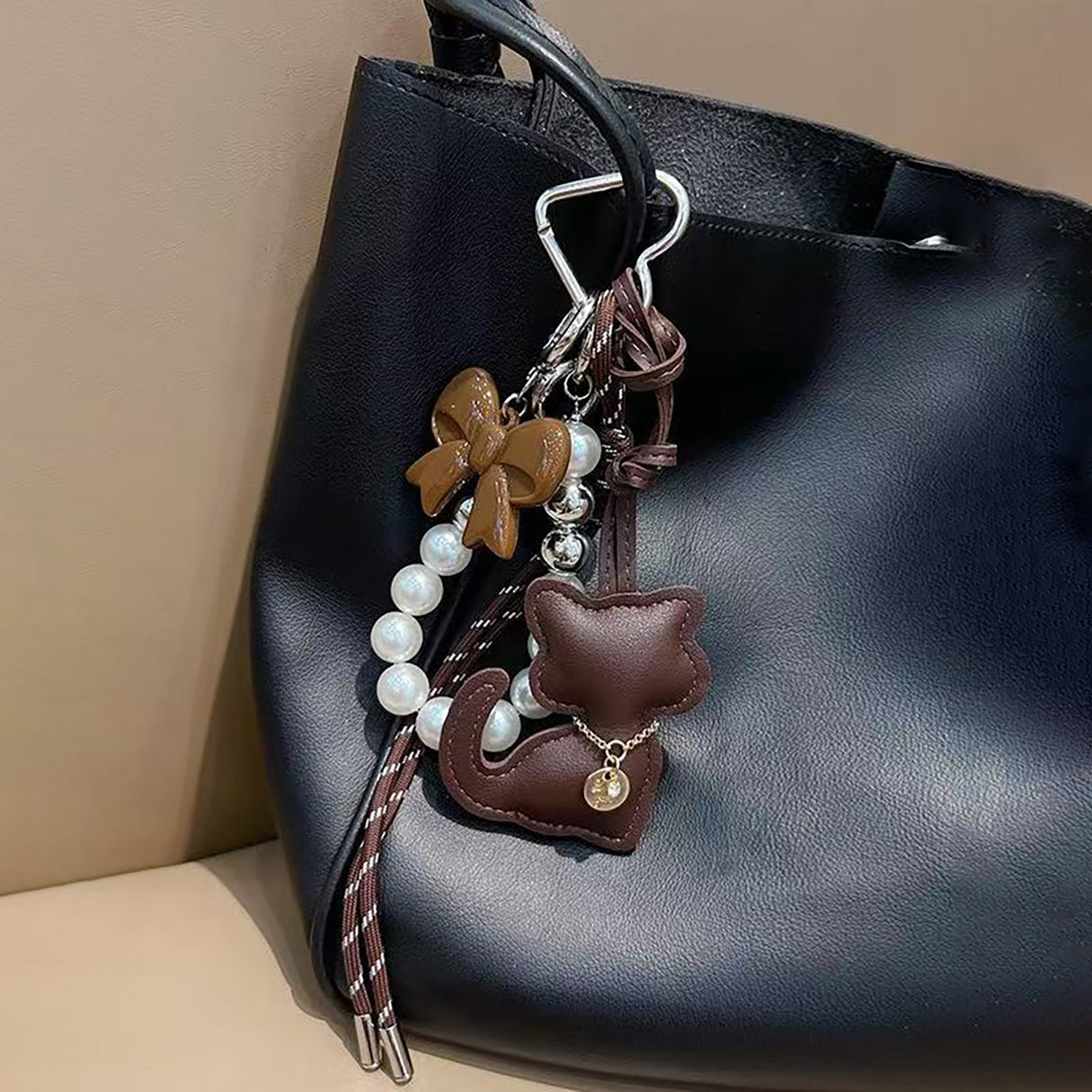 Charm de para Bolsa, Gato Café, Miow