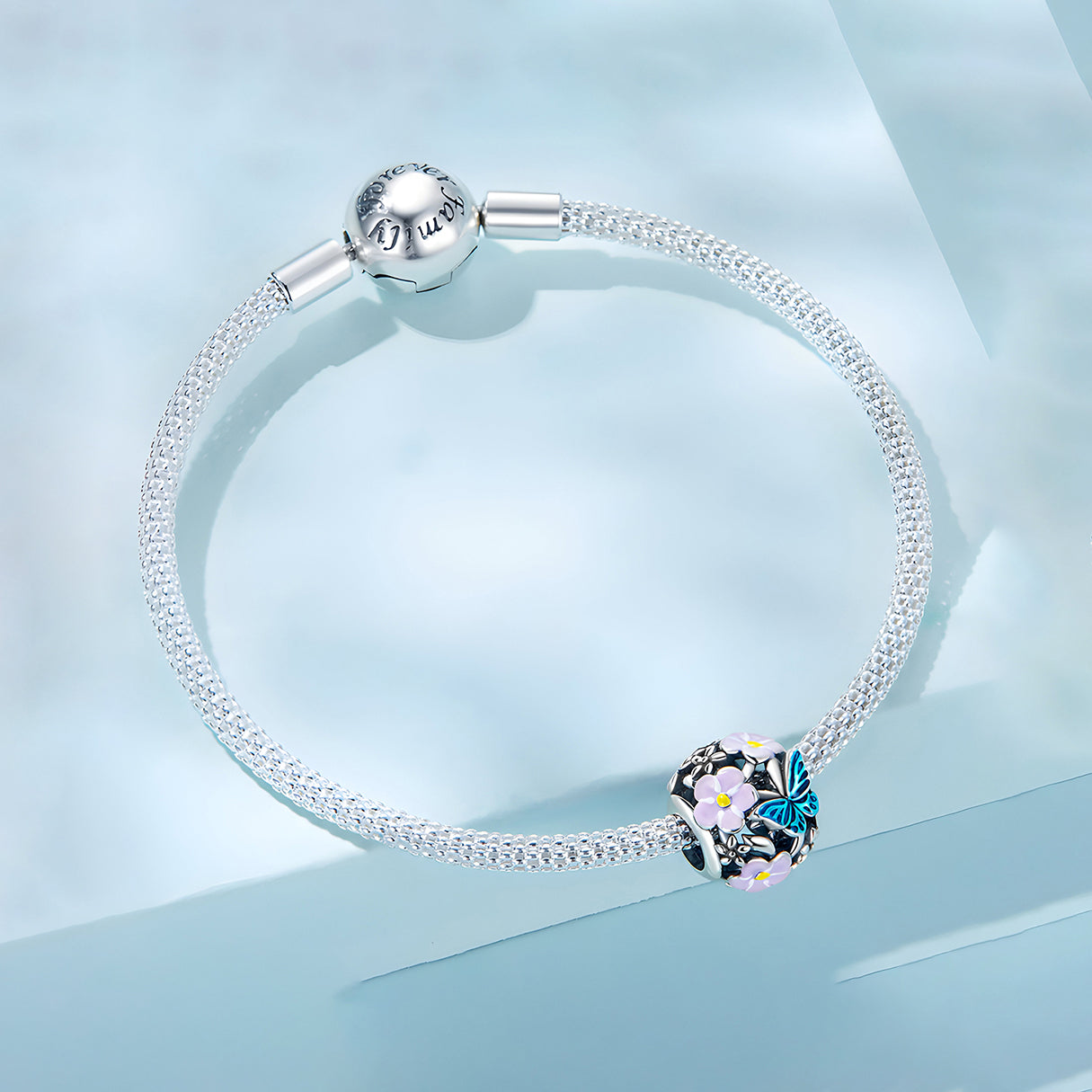 Charm de Flores, Plata .925, Ame Glam Pop