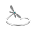 Anillo de Libélula, Plata .925, Ame Glam Pop