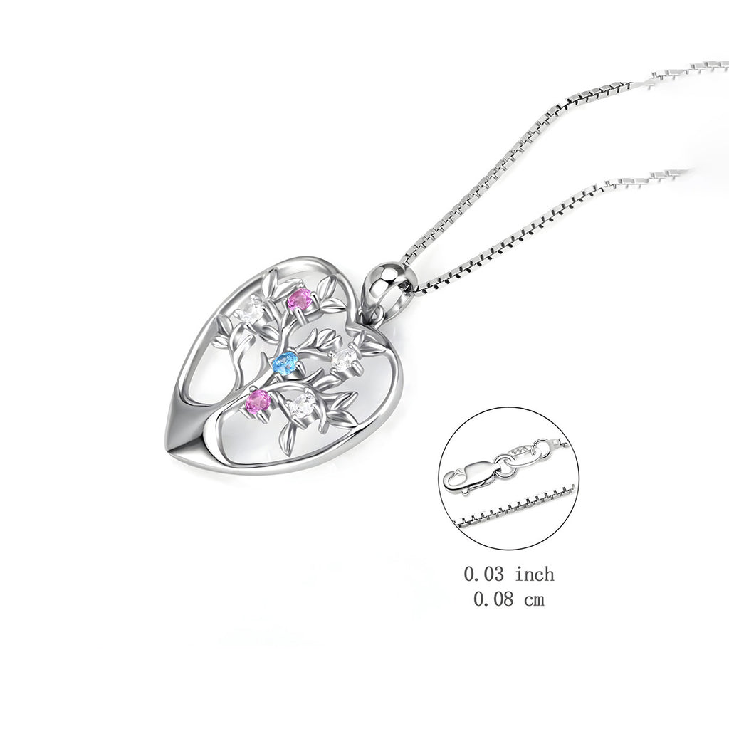 Collar de Árbol de la Vida, Plata .925, Ame Glam Pop