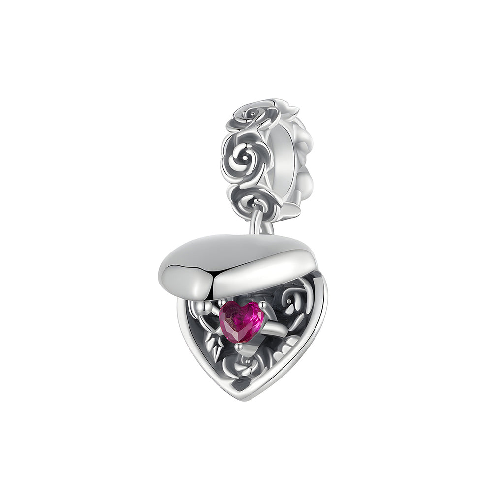 Charm de Corazón, Plata .925, Ame Glam Pop