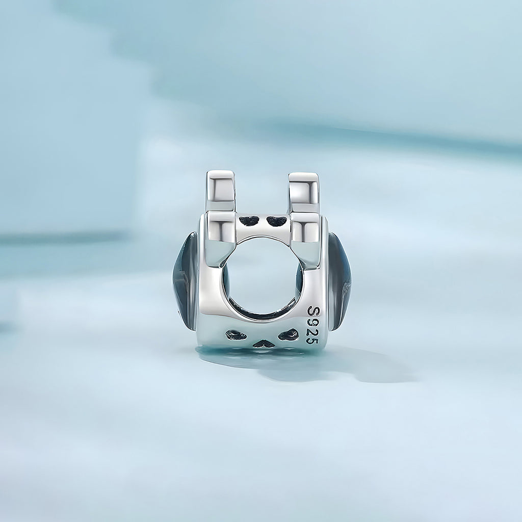 Charm de Plata .925, Footprint Colors, Miow