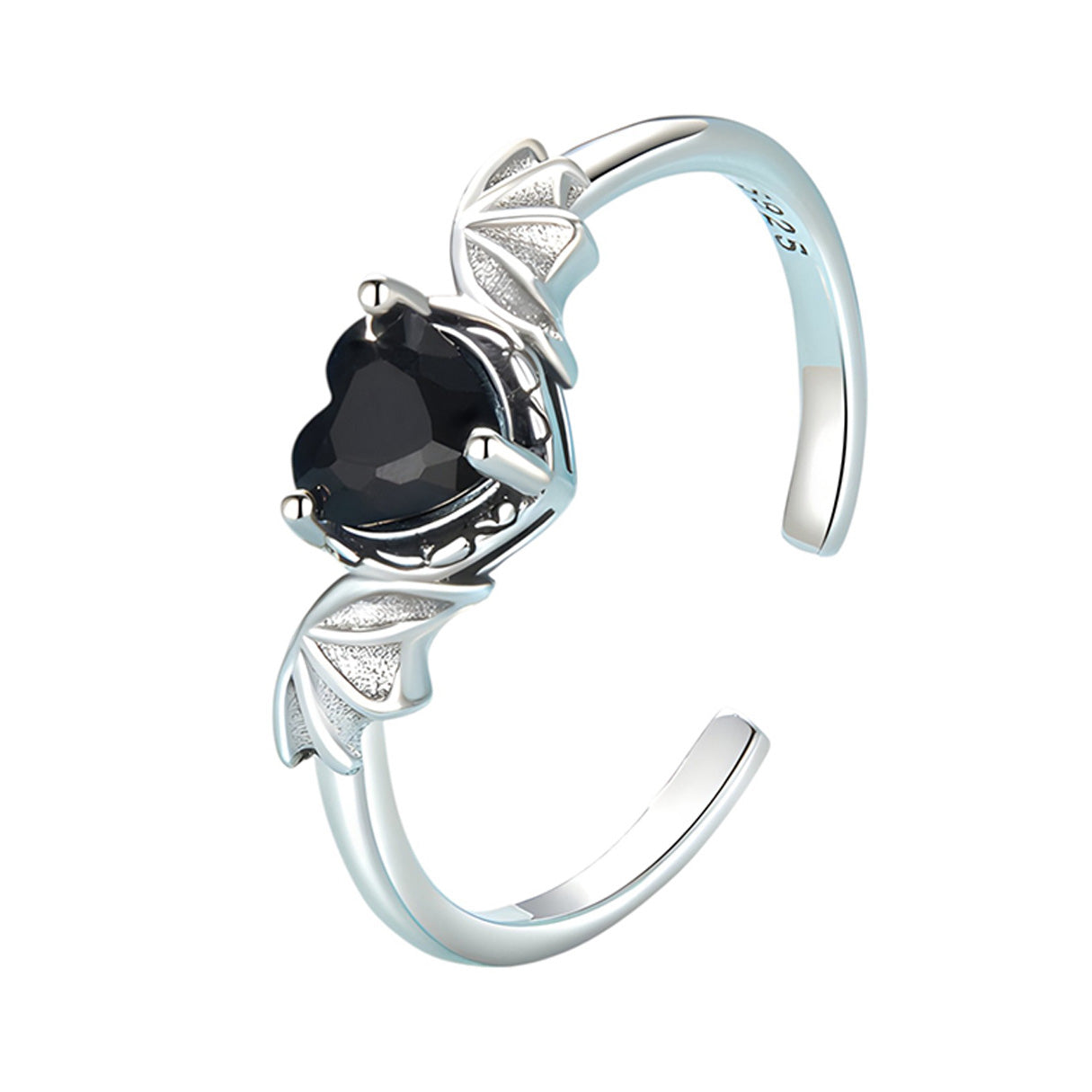 Anillo de Corazón, Plata .925, Ame Glam Pop
