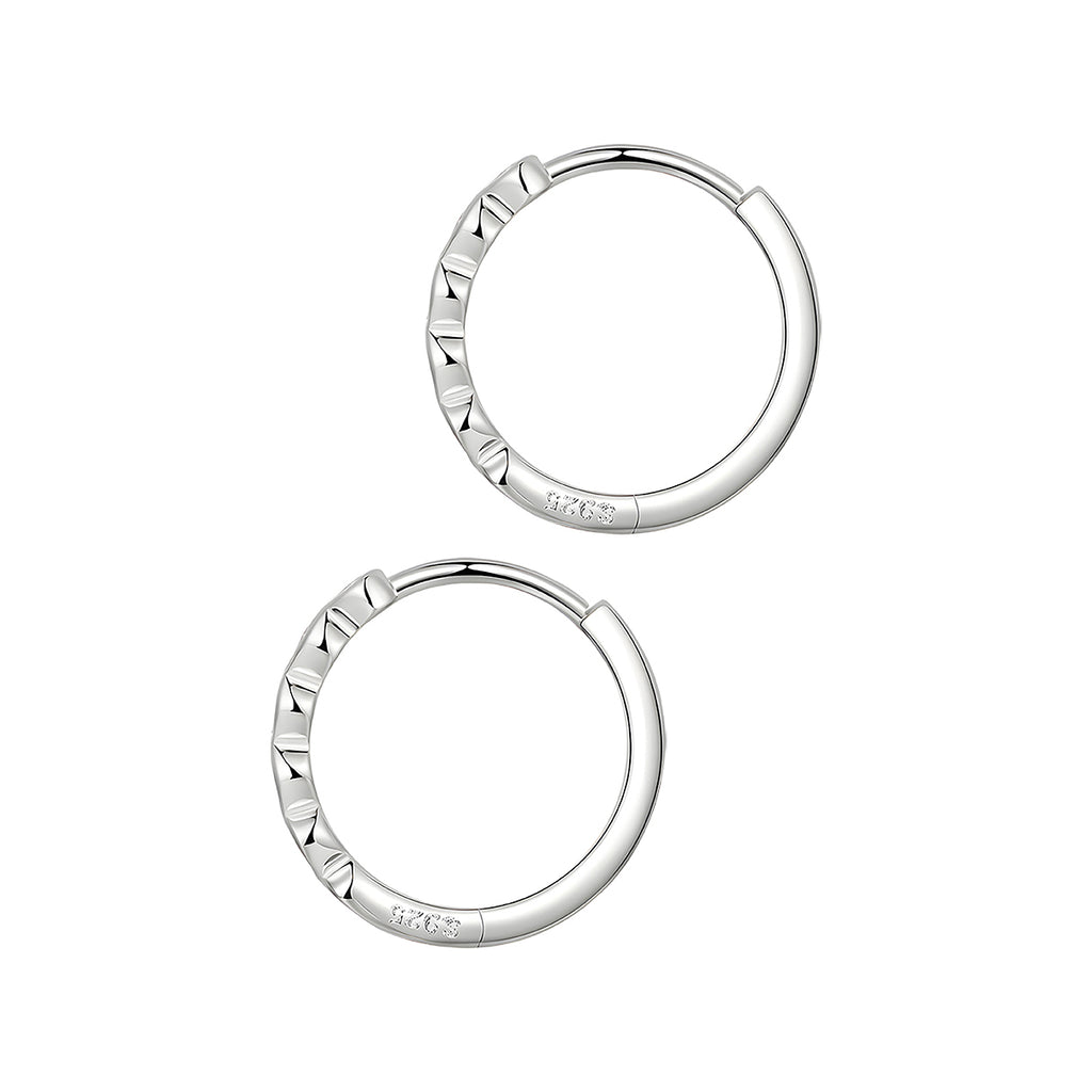 Aretes de Corazón, Plata .925, Ame Glam Pop