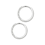 Aretes de Corazón, Plata .925, Ame Glam Pop