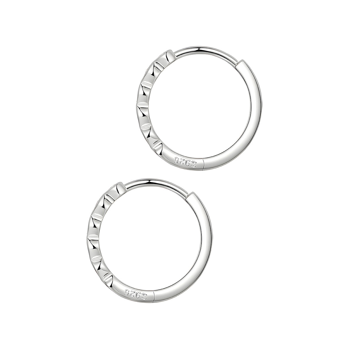 Aretes de Corazón, Plata .925, Ame Glam Pop