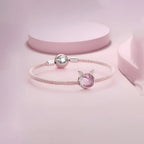 Charm de Plata .925, Pink Cat, Miow