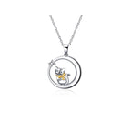 Collar de Plata .925, Cat Urn, Miow