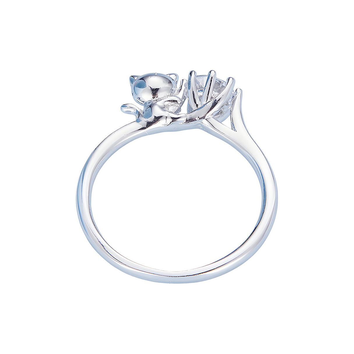 Anillo de Plata .925, Wedding Cat, Miow N°8