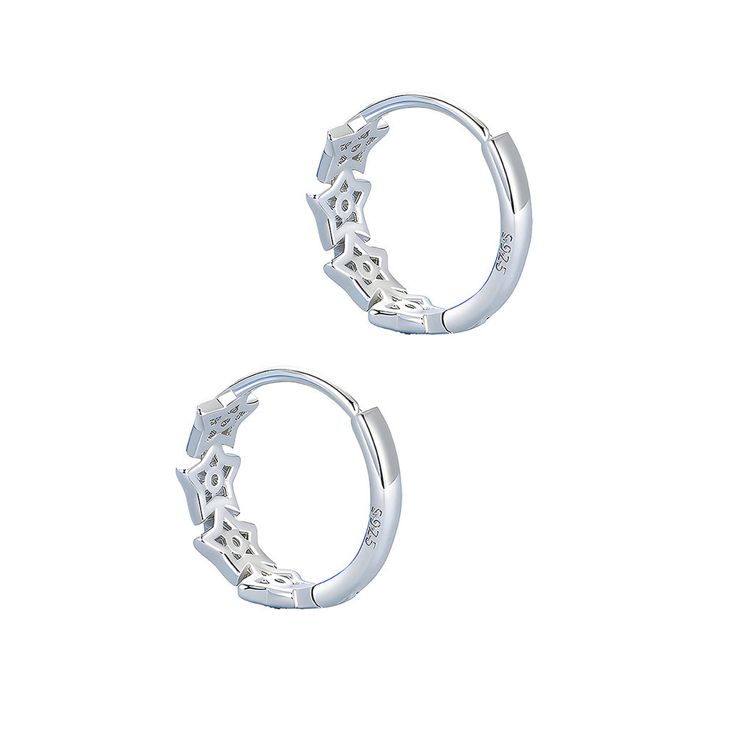 Aretes de Estrella, Plata .925, Ame Glam Pop