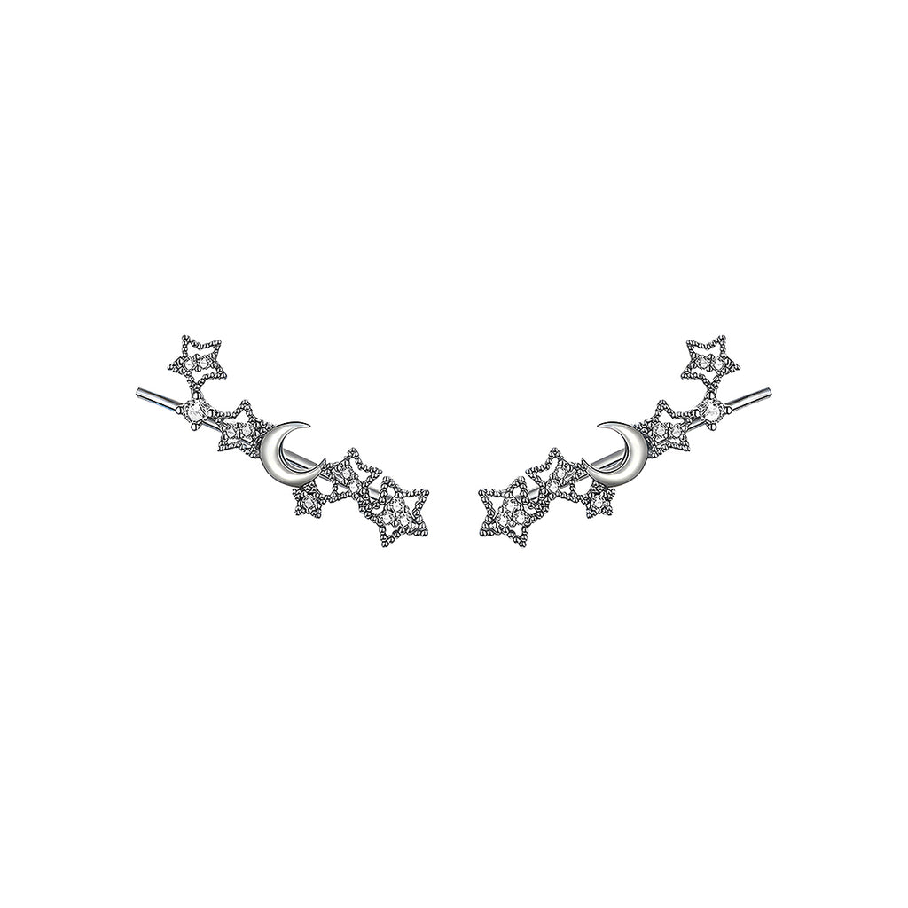Aretes de Estrella, Plata .925, Ame Glam Pop
