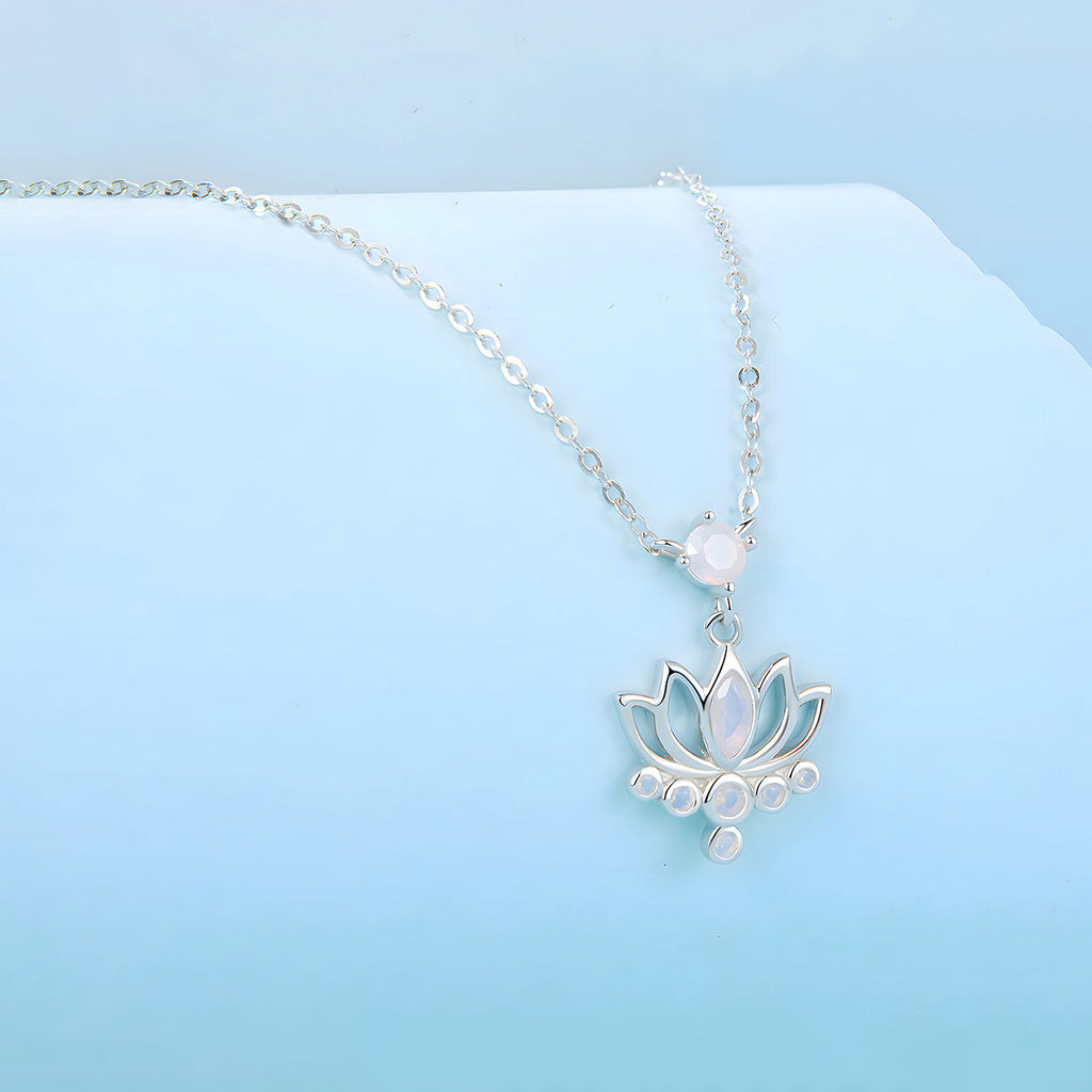 Collar de Flor, Plata .925, Ame Glam Pop