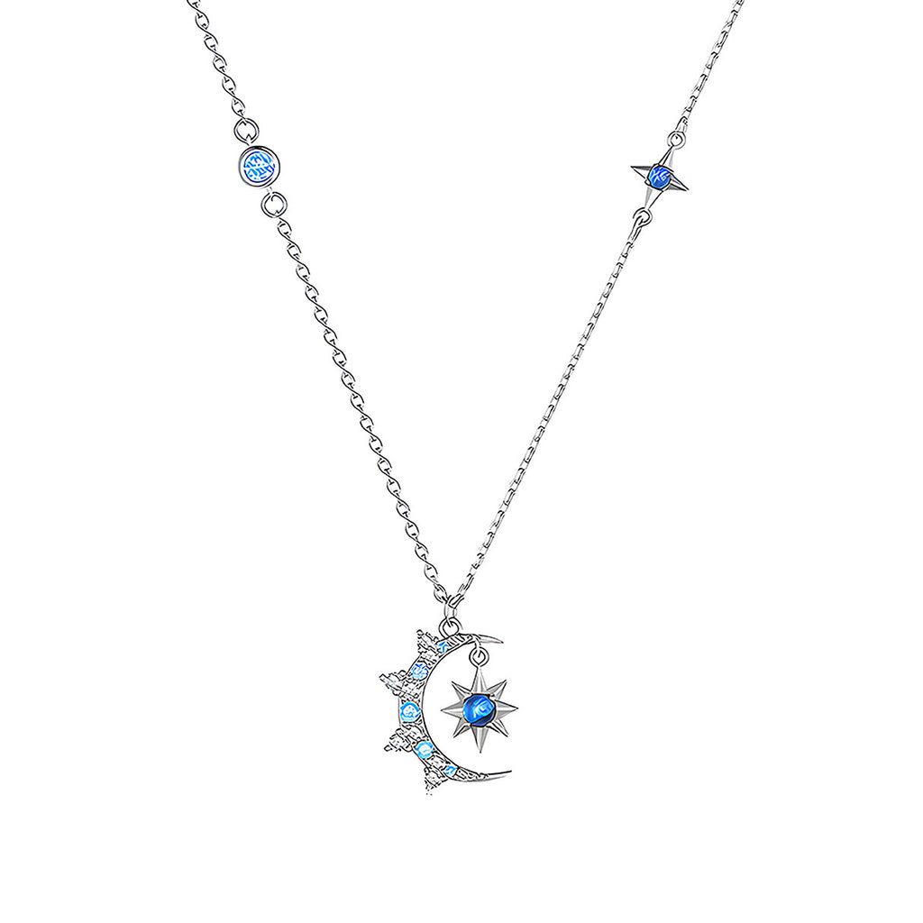 Collar de Luna, Plata .925, Ame Glam Pop