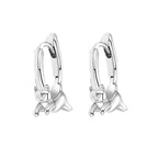 Aretes de Plata .925, Jumping Cat, Miow