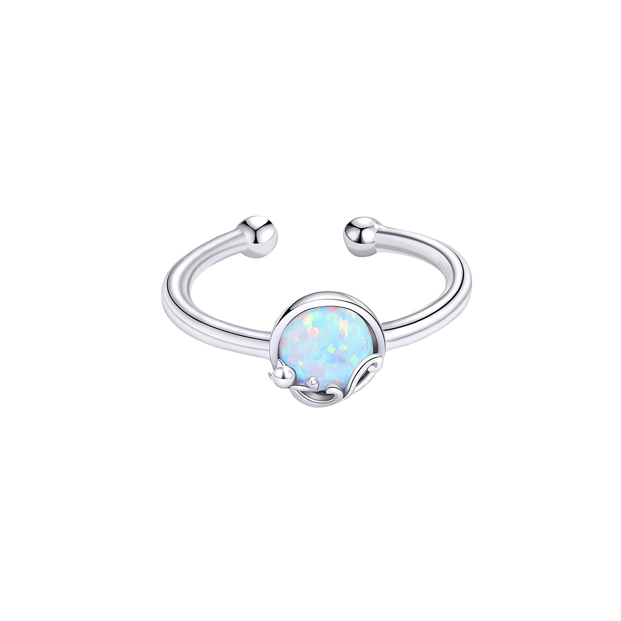 Anillo de Plata .925, Cat In The Ocean, Miow