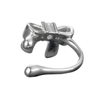 Ear Cuff de Moño, Plata .925, Ame Glam Pop