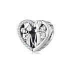 Charm de Corazón, Plata .925, Ame Glam Pop