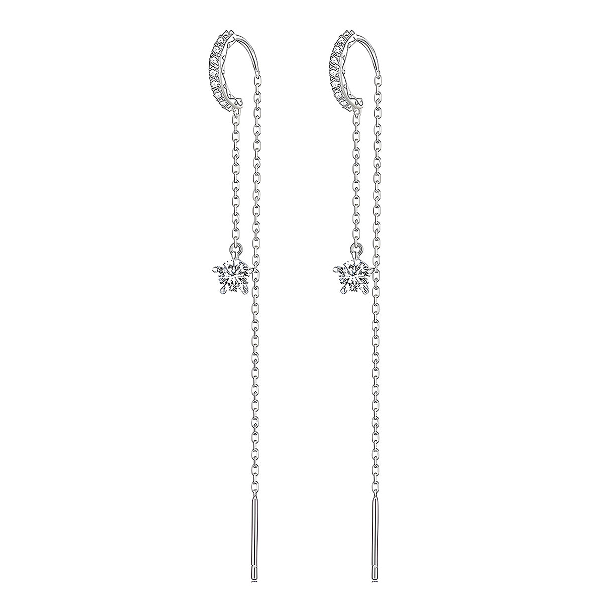 Aretes de Candelabro, Plata .925, Ame Glam Pop