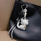 Charm de para Bolsa, Gato Blanco, Miow