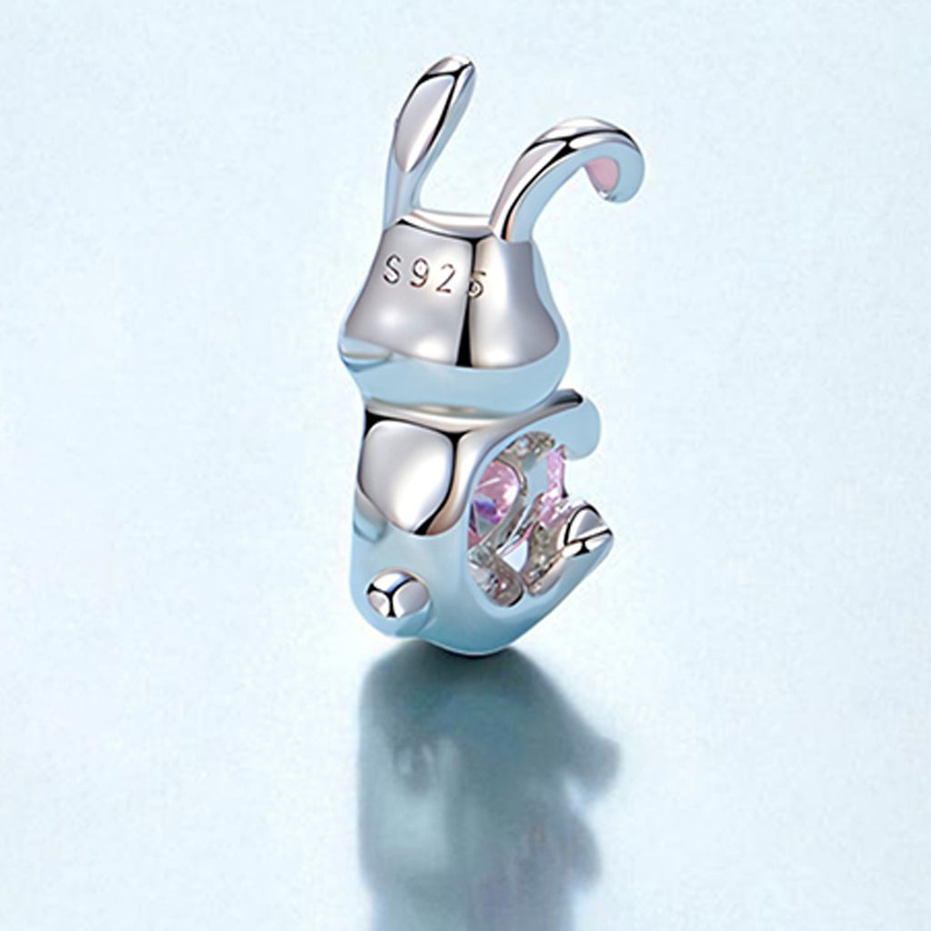 Charm de Conejo, Plata .925, Ame Glam Pop