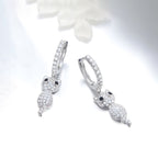 Aretes de Plata .925, Cat Glitters, Miow