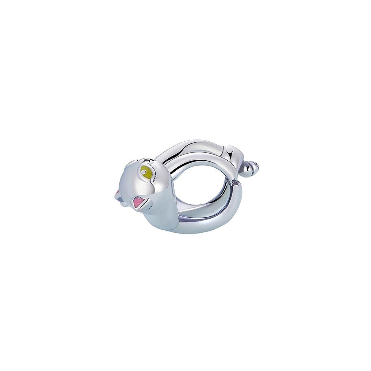 Charm de Plata .925, Cat Hug, Miow