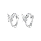 Aretes de Mariposa, Plata .925, Ame Glam Pop