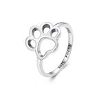 Anillo de Plata .925, Footprint, Miow N°8