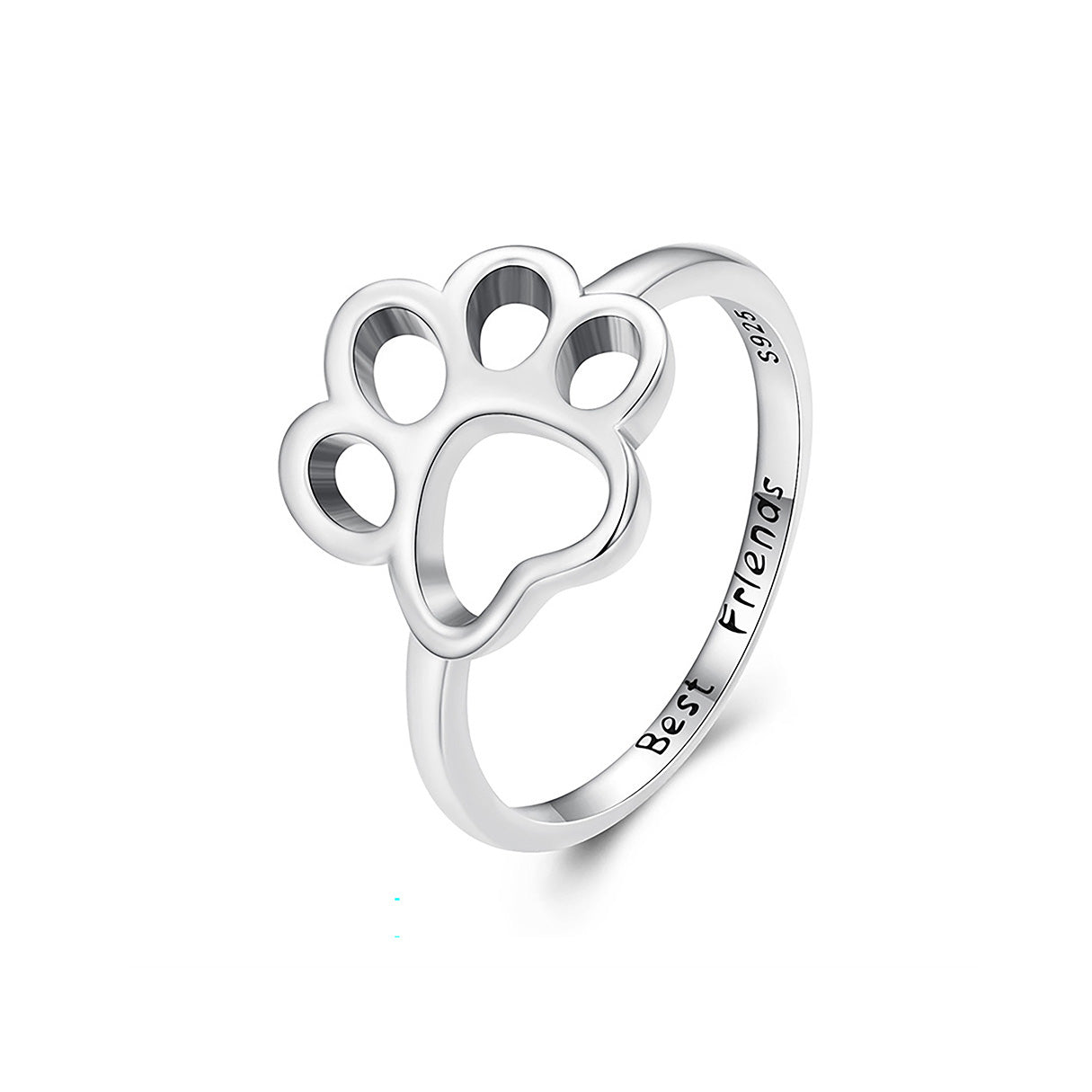 Anillo de Plata .925, Footprint, Miow N°8