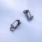Aretes de Plata .925, Cats Looking, Miow