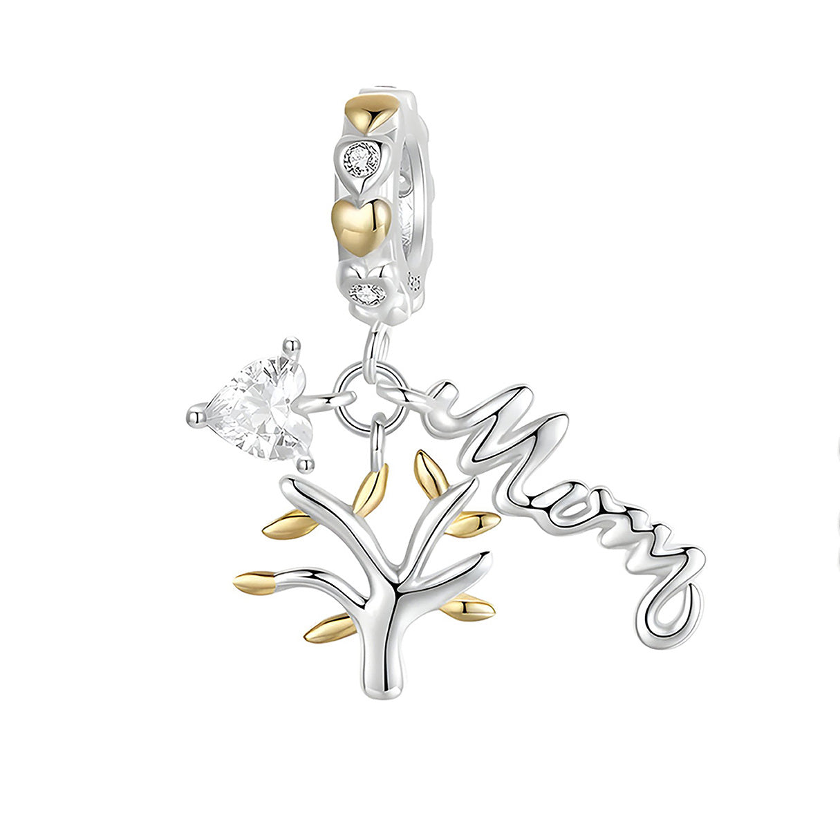 Charm de Árbol de La Vida, Plata .925, Ame Glam Pop
